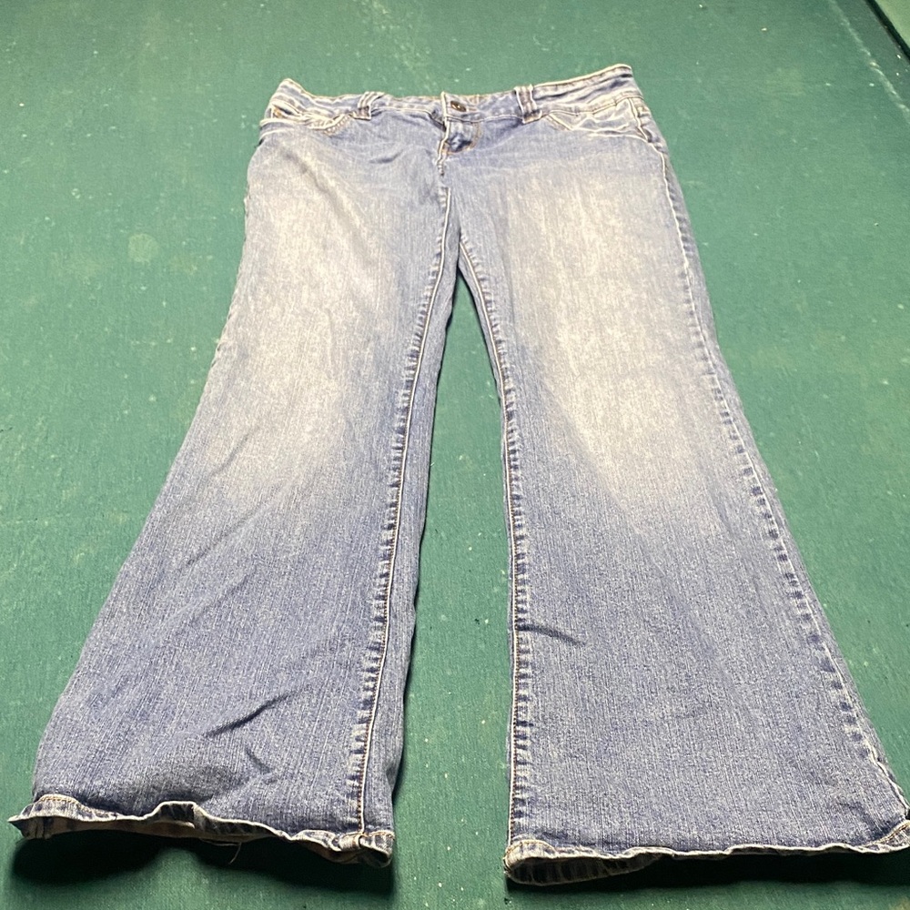 dELiA*s Light Blue Flare Jeans